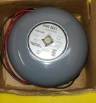Edwards Signaling 439D-6AW Fire Bell, Gray, 6", 20 To 24V. Fixed Price $89.99.