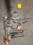 Large Tool Lot Sockets Wrenches Prybars Many Usa Stanley Dewalt Punches. Fixed Price $19.99.