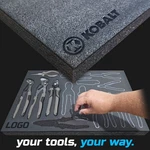 Kobalt Dark Shadow Foam Tray Insert Storage Organizer Toolbox Kit Set. Fixed Price $63.95.