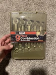 Nos Sears Craftsman Metric Piece Combination Wrench Set 9-49631 Usa Made. Fixed Price $65.00.