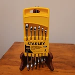 Stanley 6 Piece Metric Combination Wrench Set 7MM-12MM 79-144 Polished Chrome. Fixed Price $13.99.