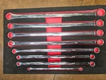 Bull Tools 8PC Xxl Zero Offset Double Box Metric Wrench 8-24MM W/foam Tray. Fixed Price $90.00.