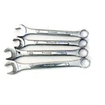 4 Pcs Pittsburgh Sae Metric Combination Wrench Set, Cr-v Hand Tools Equipments. Fixed Price $16.47.