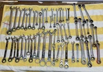 (55) Husky Ratcheting Combination Wrench Multi Ect.. Flex Head. Fixed Price $200.00.