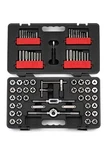 Craftsman 75 Pc Combination Tap & Die Carbon Steel Set Case Sae Metric Piece. Fixed Price $104.00.