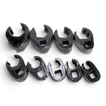 Snap-on Frh 3/8 Drive 6-POINT Sae Flank Flare Nut Crowfoot Wrench Set 9PC. Fixed Price $129.99.