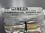 (k) Vintage Craftsman 42908 14PC -v- Metric Combination Wrench Set Exc Usa. Fixed Price $139.99.