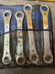 Powr Kraft 6PC Ratcheting Box Wrench Set. Fixed Price $37.19.