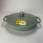 Lodge Xl 3.4L Cast Iron Everyday Pan W/ Lid Oven, Stove, Grill, Fire, Chef. Fixed Price $99.99.