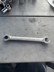 Vintage New Britain Usa NDF-552 Flare Nut Wrench 1/2" X 9/16" Overall 7" Long. Fixed Price $10.00.