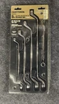 Craftsman Professional Usa 5 Pc Sae Full Polish Offset Box End Wrench 44349. Fixed Price $235.00.
