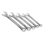 Performance Tool W15P Heat Treated Alloy Steel Sae Wrench Set (5PC), Silver. Fixed Price $33.99.