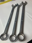 Craftsman Combination Wrench Set Of 3 Usa 1-1/6,1-1/8, 1-1/4 Va Series. Fixed Price $60.00.