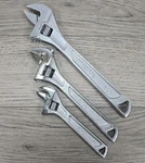 Husky Adjustable Wrench Set 3 Piece - 6 In., 8 And 10 New No Box. Fixed Price $34.99.