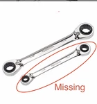 Husky Sae Quad Drive Ratcheting Wrench Set (1-PIECE). Fixed Price $11.95.