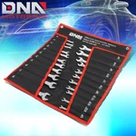 22PCS Metric Flex Head Ratcheting Wrenches Set+foldable Hangable Size Mark Pouch. Fixed Price $54.74.