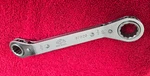 Sk Tools Usa #87020 Offset Ratcheting Box End Wrench 5/8 3/4 12 Pt. Vg. Fixed Price $12.50.
