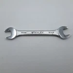 Vintage Stanley 14 X 15MM Open End Wrench, No. 86-824, Made Usa. Fixed Price $12.95.