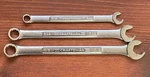 Craftsman Sae 12-PT. -v Speed Combination Wrenches 47854, 47853 & 47850 Mint. Fixed Price $18.00.