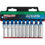 328510 Channellock Metric 1/4 In. Drive 6-POINT Deep Socket Set (10-PIECE). Fixed Price $55.00.