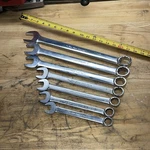 Blue Point Usa 7 Piece Sae 12 Combination Wrench Set 11/16 1-1/4 B040-22. Fixed Price $209.12.