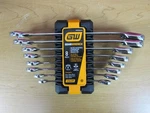 Gearwrench 8PC Metric Reversible Combination Ratcheting Set GWD8RRWMM. Fixed Price $54.95.