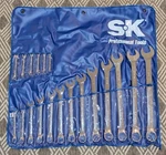 Sk Professional Tools 19-PIECE Sae 12-POINT Combination Wrench Set Made Usa. Fixed Price $599.99.