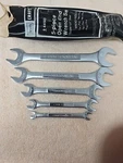2 Craftsman 5PC Sae Open End Wrench Sets Vv & Series 9 4450 1/4"- 3/4" Usa. Fixed Price $56.40.