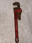 Vintage Craftsman Extra Strong Pipe Wrench NO.55877. 14 Inch. Fixed Price $10.50.