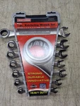 Sears Craftsman Usa Nos 7PC Ratcheting Wrench Set Box Comb Metric 42443 8-18MM. Fixed Price $179.99.