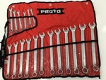 Proto J1200R-MASD 18 Pc. Metric Combination Wrench Set Point. Fixed Price $263.50.