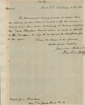 John Armstrong Jr. - Manuscript Letter Signed 10/13/1812. Fixed Price $1700.00.