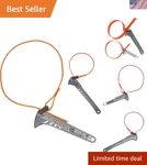 Shbkit Grip-it Strap Kit, Adjustable Wrenches With 6 And 12-INCH.... Fixed Price $54.88.