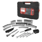 Craftsman 165PC 1/4", 3/8"&1/2"DRIVE Inch/metric Standard/deep Socket Wrench Set. Fixed Price $109.95.