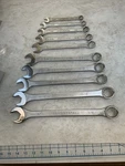 Continental And Westcraft 10PC 12PT Combination Wrench Lot 3/8MIN 1IN. Max. Fixed Price $29.00.