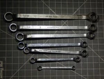 Mac 7PC Double Wrench Set 3/8" 1/16" 12PT Point Boxed. Fixed Price $129.99.