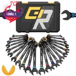 Grenpro Ratcheting Wrenches Set, Combination Sets With Organizer Box,.... Fixed Price $172.21.