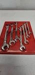Snap On 7PC Sae Four Way Angle Head Open End Wrench Set ( 3/8 - 3/4"). Fixed Price $175.00.