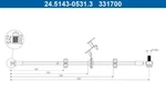 Ate Brake Hose For Mercedes W163 98-05 1634202448. Fixed Price $44.92.