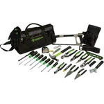 Greenlee 0159-28MULTI Piece 20" Multi-pocket Heavy-duty Tool Bag Kit. Fixed Price $885.05.