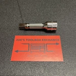 Snap-on Tools Usa New 3/8" Drive 3" Length Knurled Chrome Socket Extension FXK3. Fixed Price $20.00.