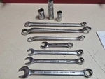 Assorted Williams Wrenches * Combo Closed Sockets & More! Snap-on Metric. Fixed Price $69.95.