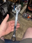 Husky 1000 029 894 Ratcheting 7/8" Combination Wrench Free Shipping. Fixed Price $19.99.