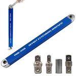 Bqweun Impact Ready Offset Extension Wrench, Tight Reach Blue. Fixed Price $24.63.