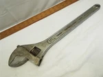Lg Vintage Diamond Horseshoe Co Diamalloy 18" Adjustable Wrench Duluth Mn Usa. Fixed Price $89.99.