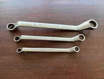 Craftsman Tools Usa Sae Box Deep Offset Wrenches Vintage. Fixed Price $59.00.