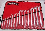 Proto 15PC 5/16 1-1/4 Combination Wrench Set 12PT Sae Anti-slip Design Asd. Fixed Price $425.00.