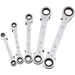 Ironton Ratcheting Box End Wrench Set, 5-PC., Aisi 1045 Steel, Fine-tooth, Sae. Fixed Price $19.99.