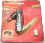 Husky Compact Ratcheting Driver Kit With 7 Bits Model 836-362 New Old Stock. Fixed Price $19.99.