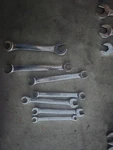 Snap-on 7-PIECE Combination Wrench Set Sae Steel Chrome Finish Silver 3/4-1/2. Fixed Price $75.00.